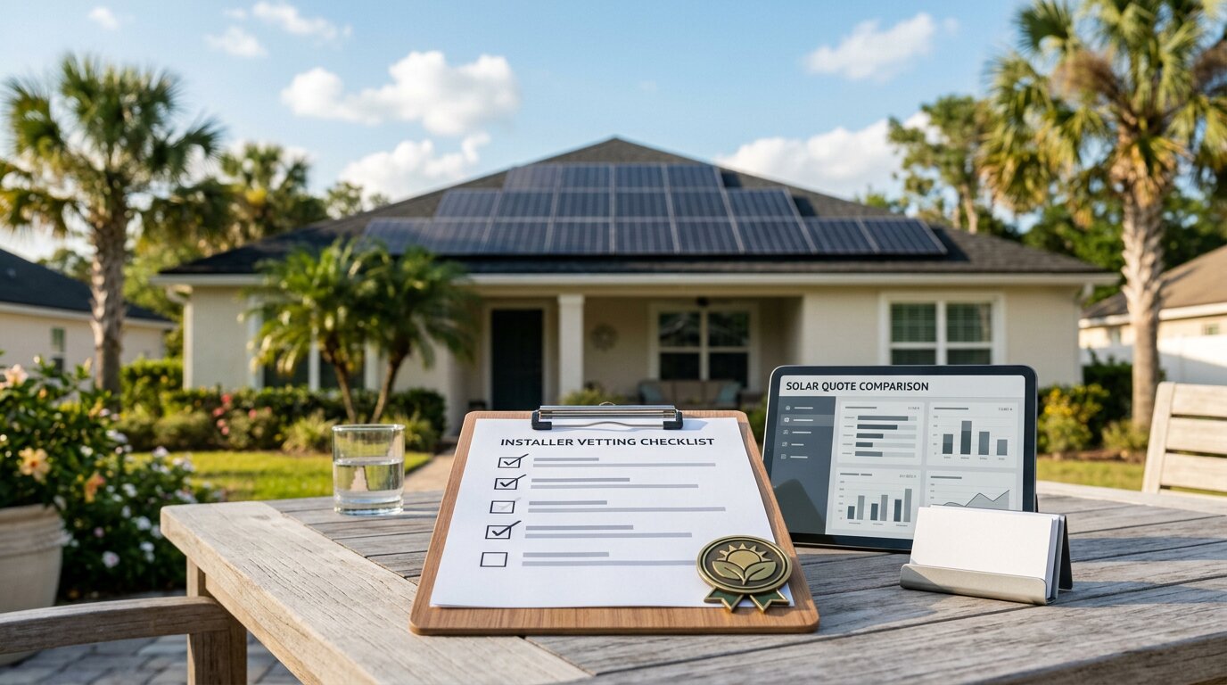 How Jacksonville Homeowners Can Find the Right Solar Installer
